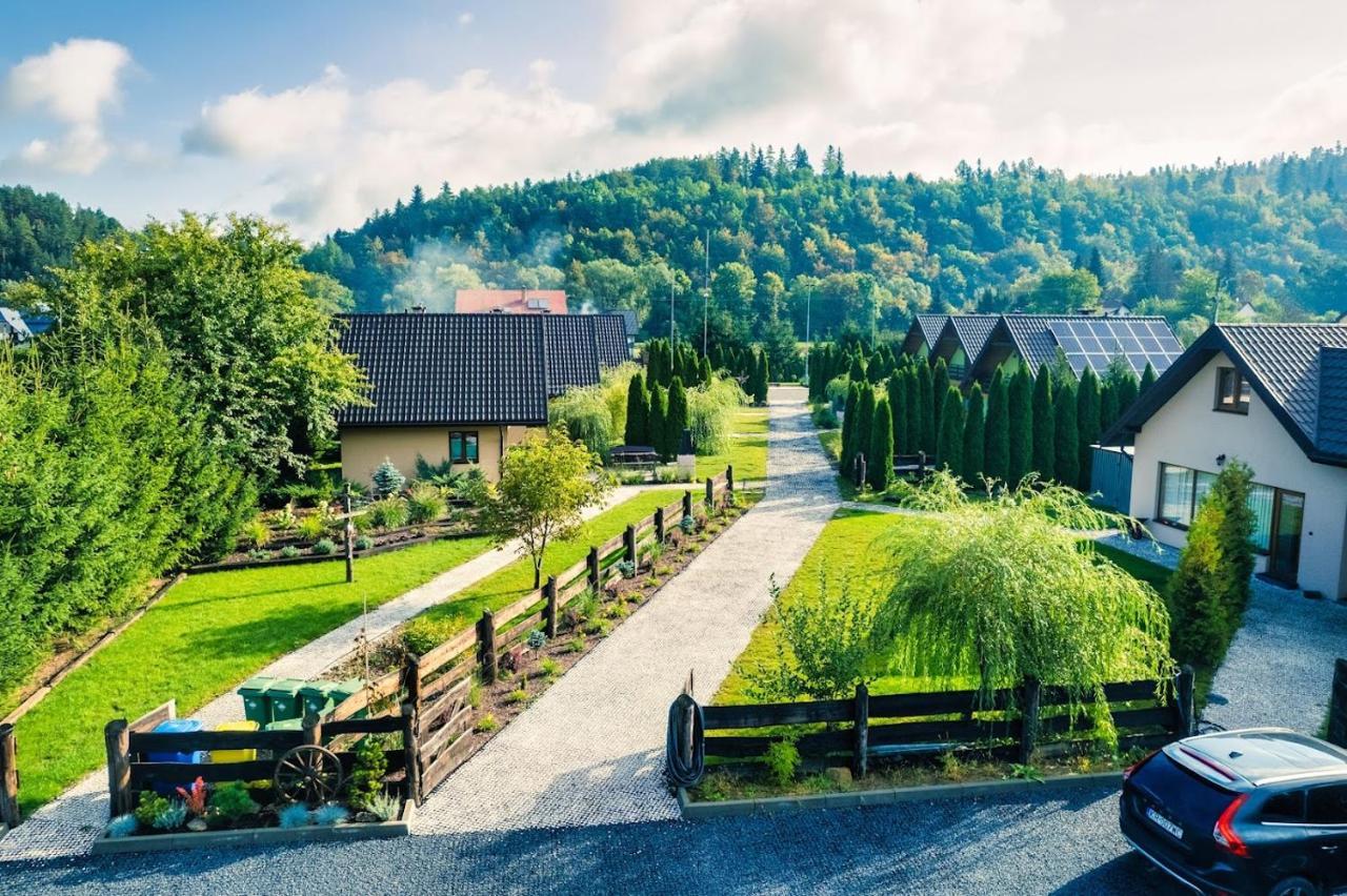 Caloroczne Domki W Bieszczadach "The Willows" Laczki Exterior foto